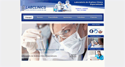 Desktop Screenshot of labclinics.net